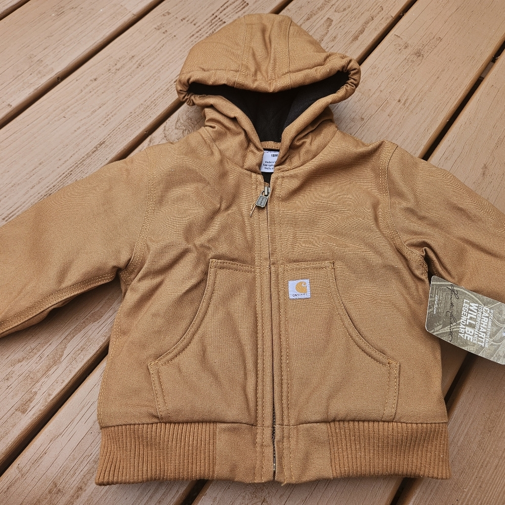 NWT Carhartt Hooded Jacket Baby